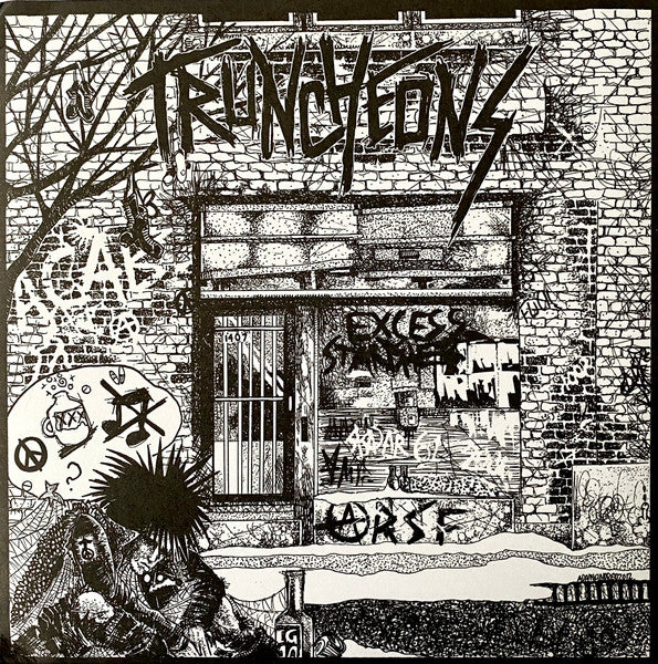 Truncheons : Stuck On The Block (7", Ltd, Whi)